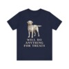 Labrador Retriever Humor Shirt, Vintage Dog Sketch Tee, Dog Humor Gift