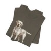 Labrador Retriever Humor Shirt, Vintage Dog Sketch Tee, Dog Humor Gift