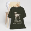 Labrador Retriever Humor Shirt, Vintage Dog Sketch Tee, Dog Humor Gift