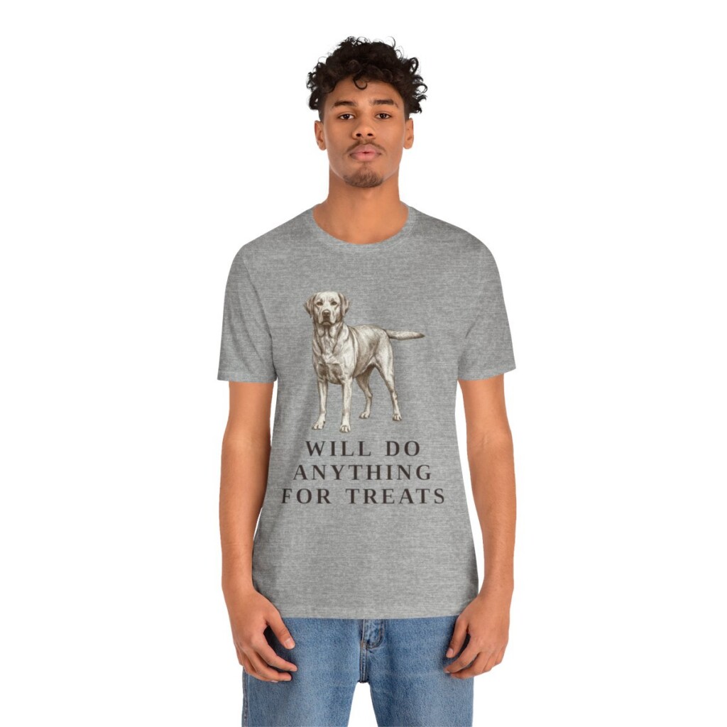 Labrador Retriever Humor Shirt, Vintage Dog Sketch Tee, Dog Humor Gift