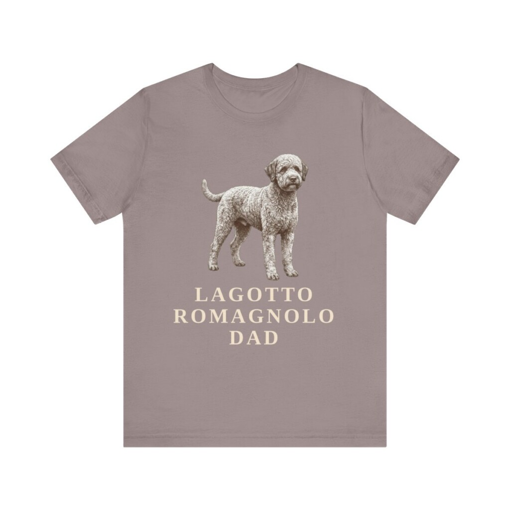 Lagotto Romagnolo Dad Shirt, Vintage Dog Sketch Tee, Dog Dad Gift Lagotto Romagnolo Dad Shirt, Vintage Dog Sketch Tee, Dog Dad Gift