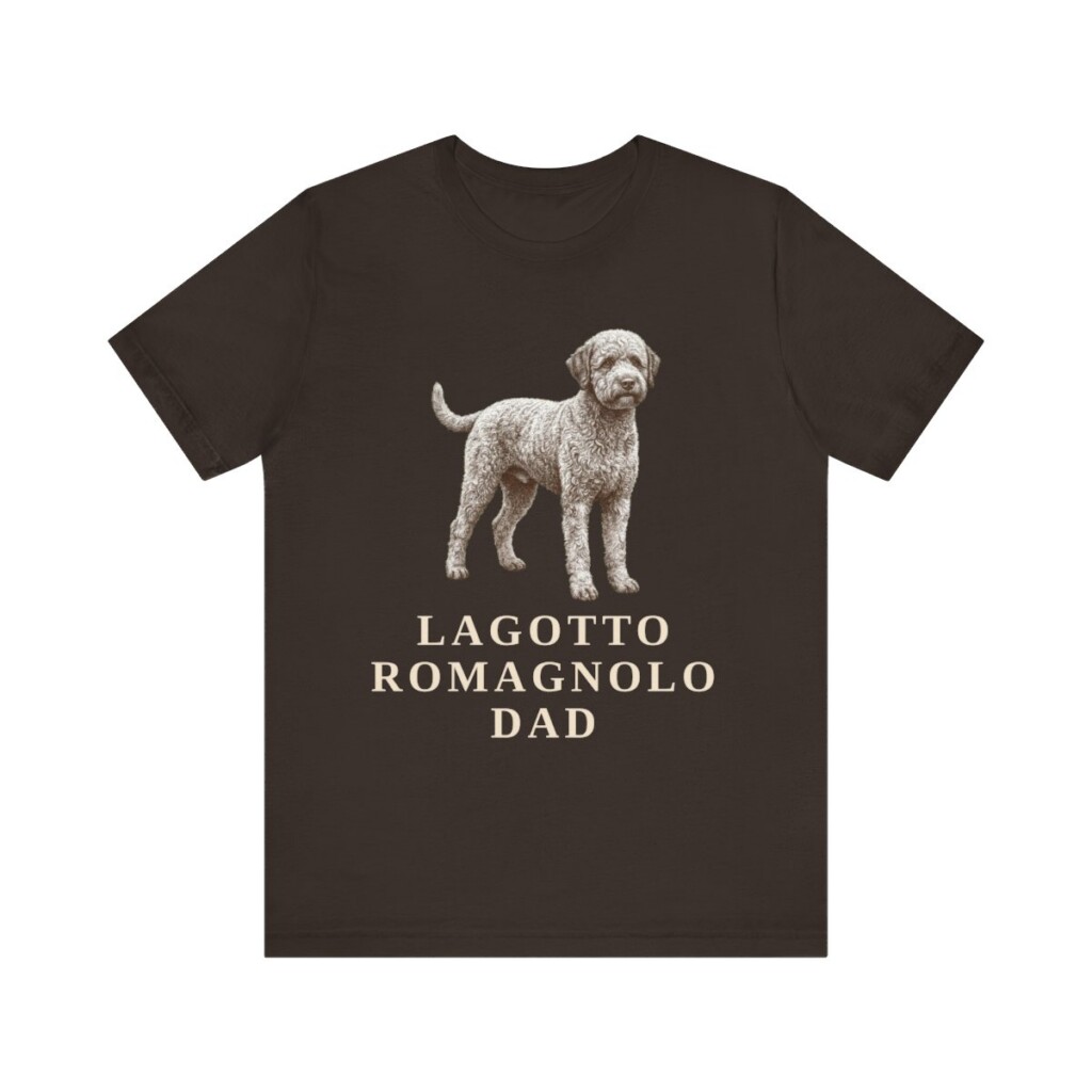 Lagotto Romagnolo Dad Shirt, Vintage Dog Sketch Tee, Dog Dad Gift Lagotto Romagnolo Dad Shirt, Vintage Dog Sketch Tee, Dog Dad Gift