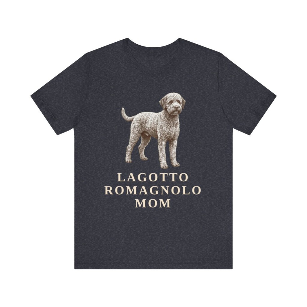 Lagotto Romagnolo Mom Shirt, Vintage Dog Sketch Tee, Dog Mom Gift