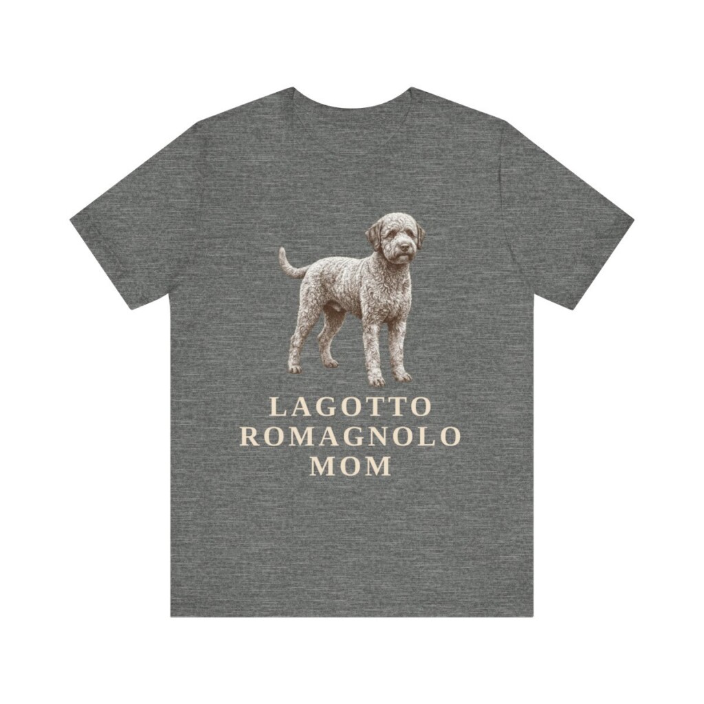 Lagotto Romagnolo Mom Shirt, Vintage Dog Sketch Tee, Dog Mom Gift