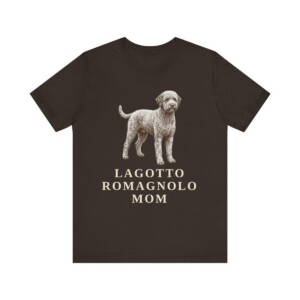 Lagotto Romagnolo Mom Shirt, Vintage Dog Sketch Tee, Dog Mom Gift