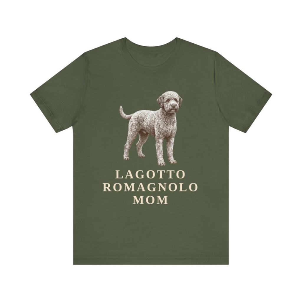 Lagotto Romagnolo Mom Shirt, Vintage Dog Sketch Tee, Dog Mom Gift