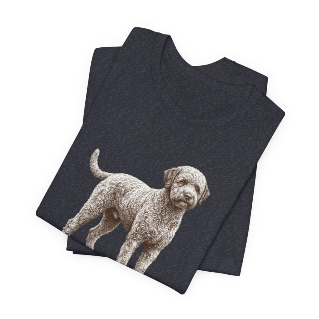 Lagotto Romagnolo Mom Shirt, Vintage Dog Sketch Tee, Dog Mom Gift
