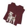 Lakeland Terrier Dad Shirt, Vintage Dog Sketch Tee, Dog Dad Gift