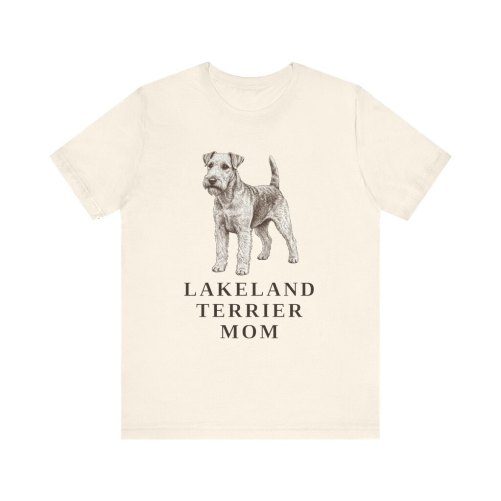Lakeland Terrier Mom Shirt, Vintage Dog Sketch Tee, Dog Mom Gift Lakeland Terrier Mom Shirt, Vintage Dog Sketch Tee, Dog Mom Gift