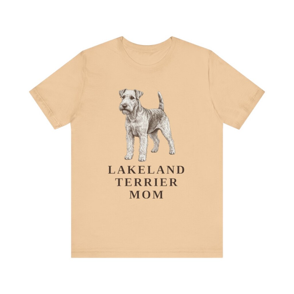 Lakeland Terrier Mom Shirt, Vintage Dog Sketch Tee, Dog Mom Gift Lakeland Terrier Mom Shirt, Vintage Dog Sketch Tee, Dog Mom Gift