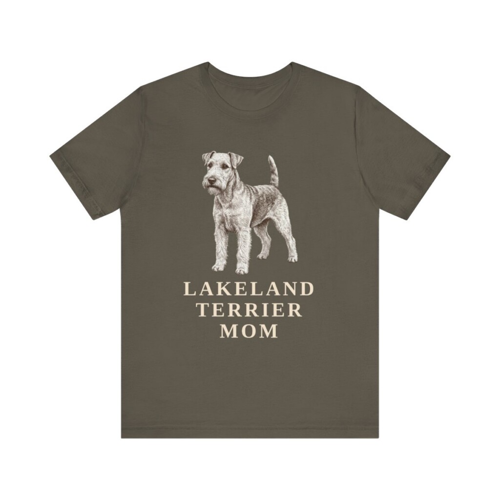 Lakeland Terrier Mom Shirt, Vintage Dog Sketch Tee, Dog Mom Gift Lakeland Terrier Mom Shirt, Vintage Dog Sketch Tee, Dog Mom Gift