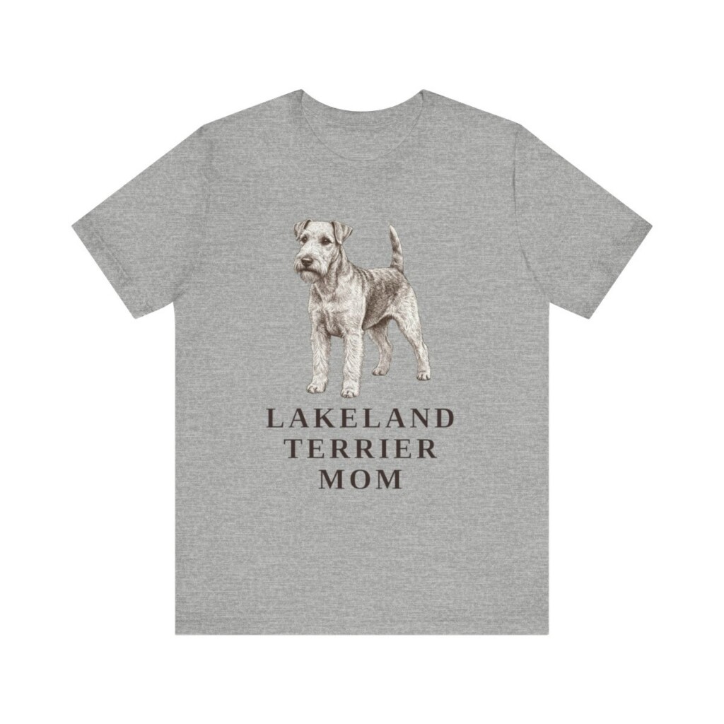 Lakeland Terrier Mom Shirt, Vintage Dog Sketch Tee, Dog Mom Gift Lakeland Terrier Mom Shirt, Vintage Dog Sketch Tee, Dog Mom Gift