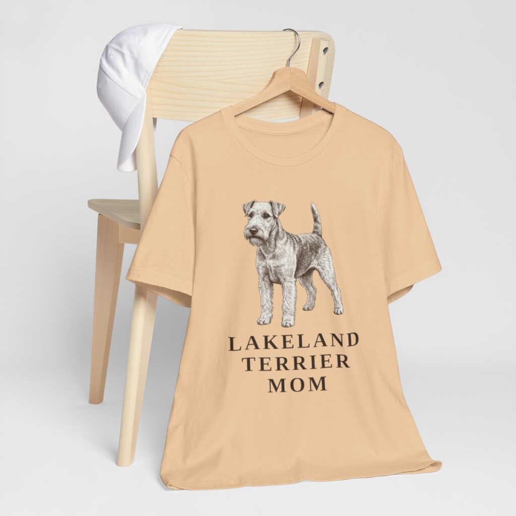 Lakeland Terrier Mom Shirt, Vintage Dog Sketch Tee, Dog Mom Gift Lakeland Terrier Mom Shirt, Vintage Dog Sketch Tee, Dog Mom Gift