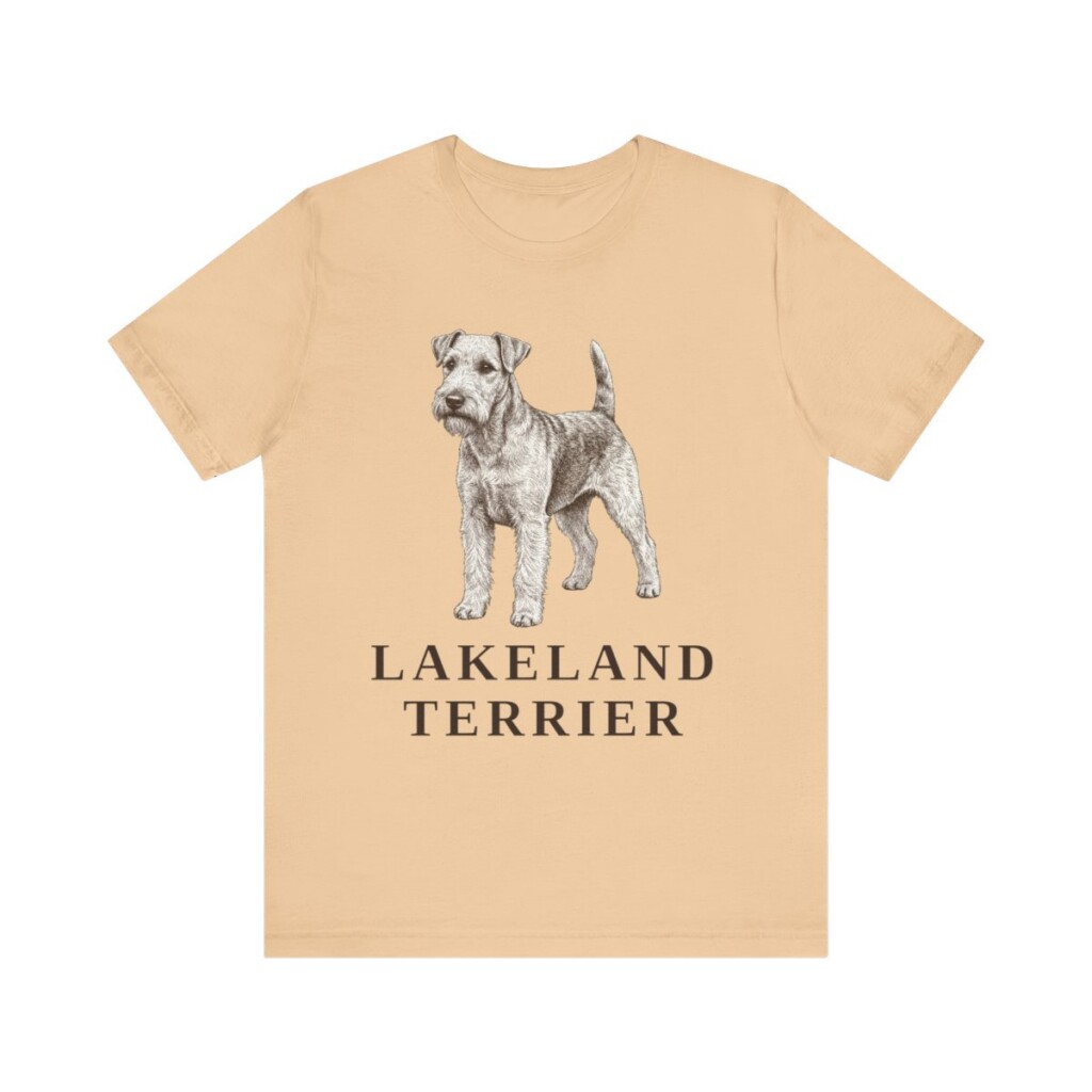 Lakeland Terrier Lover Shirt, Vintage Dog Sketch Tee, Dog Lover Gift Lakeland Terrier Lover Shirt, Vintage Dog Sketch Tee, Dog Lover Gift