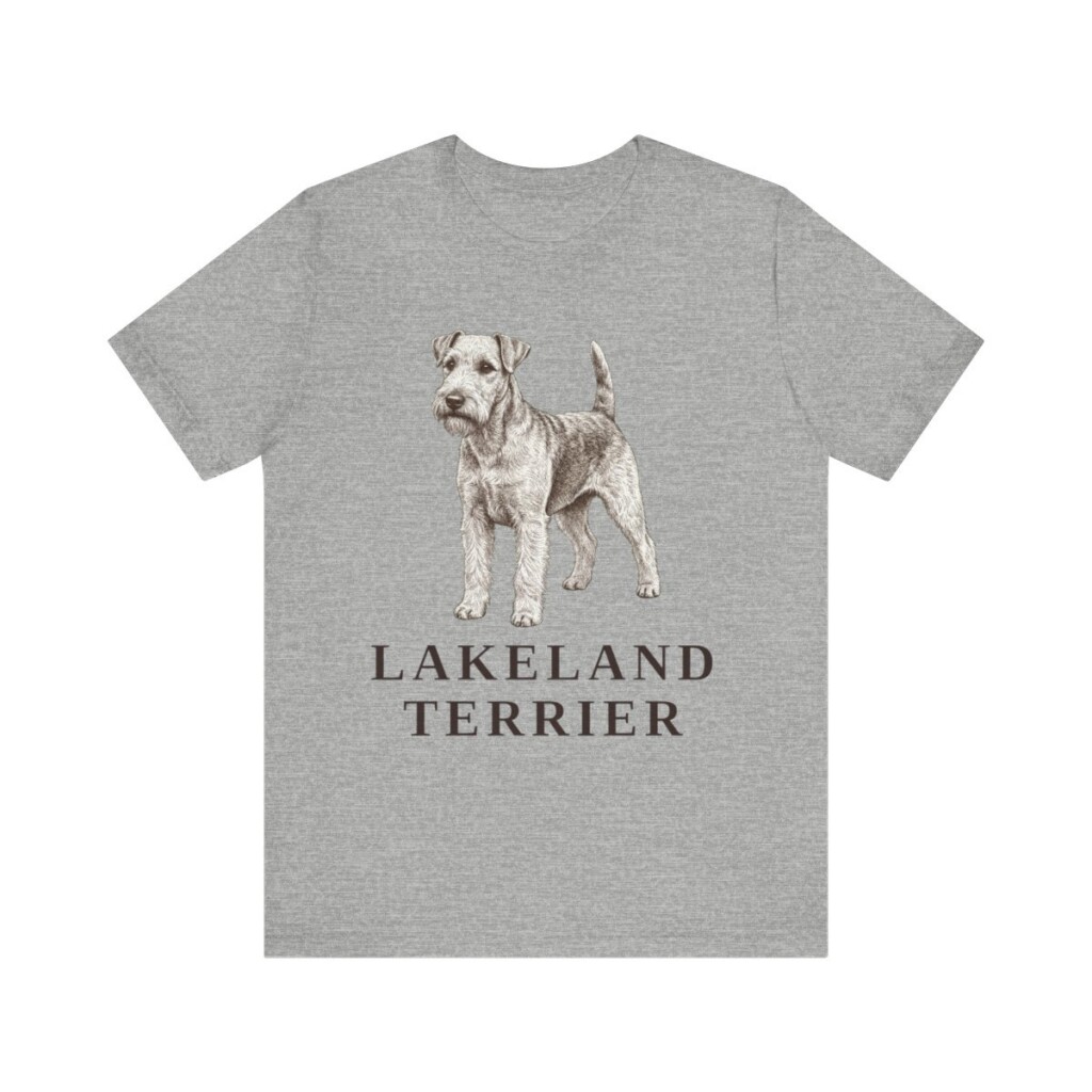 Lakeland Terrier Lover Shirt, Vintage Dog Sketch Tee, Dog Lover Gift Lakeland Terrier Lover Shirt, Vintage Dog Sketch Tee, Dog Lover Gift