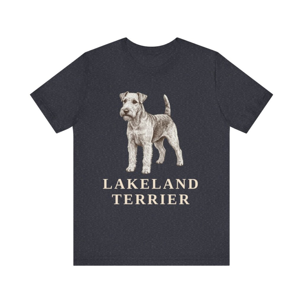 Lakeland Terrier Lover Shirt, Vintage Dog Sketch Tee, Dog Lover Gift Lakeland Terrier Lover Shirt, Vintage Dog Sketch Tee, Dog Lover Gift
