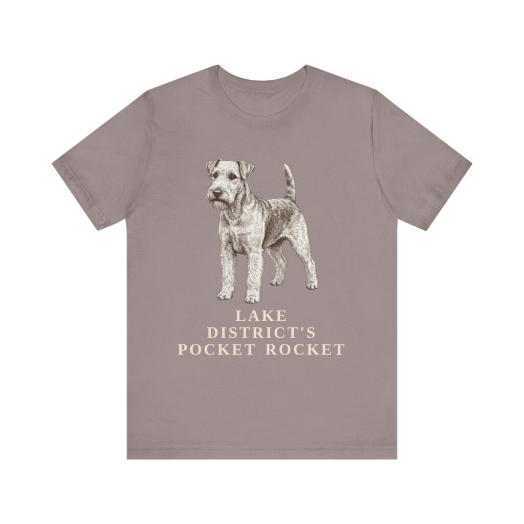 Lakeland Terrier Humor Shirt, Vintage Dog Sketch Tee, Dog Humor Gift