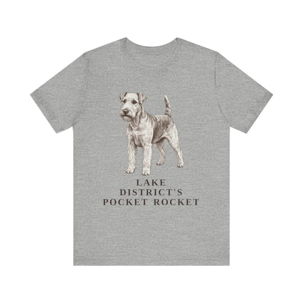 Lakeland Terrier Humor Shirt, Vintage Dog Sketch Tee, Dog Humor Gift