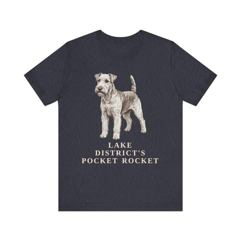Lakeland Terrier Humor Shirt, Vintage Dog Sketch Tee, Dog Humor Gift