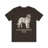 Leonberger Dad Shirt, Vintage Dog Sketch Tee, Dog Dad Gift
