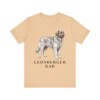 Leonberger Dad Shirt, Vintage Dog Sketch Tee, Dog Dad Gift