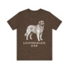 Leonberger Dad Shirt, Vintage Dog Sketch Tee, Dog Dad Gift