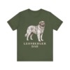 Leonberger Dad Shirt, Vintage Dog Sketch Tee, Dog Dad Gift