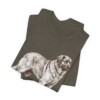 Leonberger Dad Shirt, Vintage Dog Sketch Tee, Dog Dad Gift