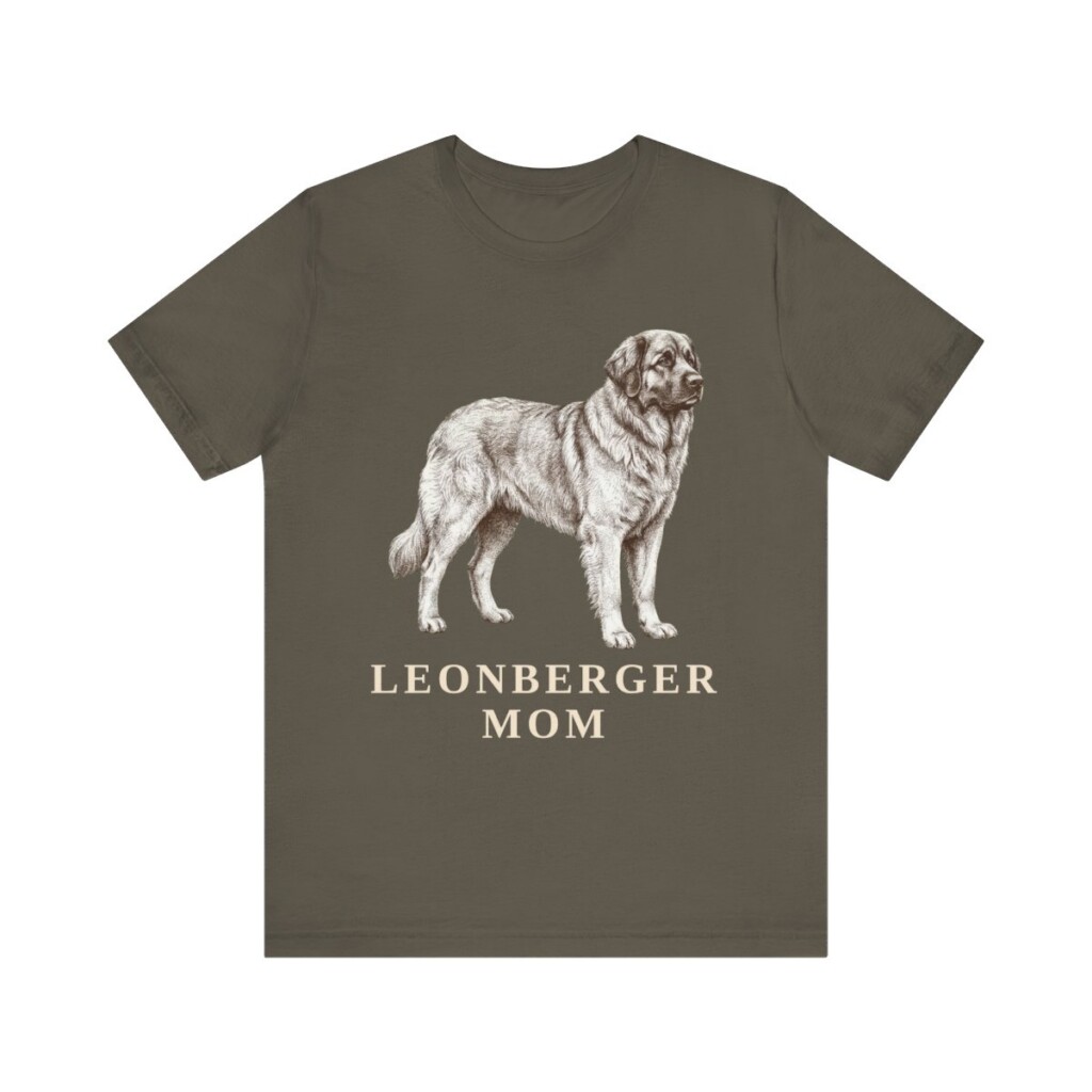 Leonberger Mom Shirt, Vintage Dog Sketch Tee, Dog Mom Gift Leonberger Mom Shirt, Vintage Dog Sketch Tee, Dog Mom Gift