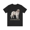 Leonberger Lover Shirt, Vintage Dog Sketch Tee, Dog Lover Gift
