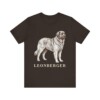 Leonberger Lover Shirt, Vintage Dog Sketch Tee, Dog Lover Gift