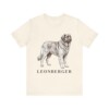 Leonberger Lover Shirt, Vintage Dog Sketch Tee, Dog Lover Gift