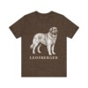 Leonberger Lover Shirt, Vintage Dog Sketch Tee, Dog Lover Gift