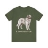 Leonberger Lover Shirt, Vintage Dog Sketch Tee, Dog Lover Gift