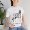 Leonberger Lover Shirt, Vintage Dog Sketch Tee, Dog Lover Gift