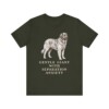 Leonberger Humor Shirt, Vintage Dog Sketch Tee, Dog Humor Gift