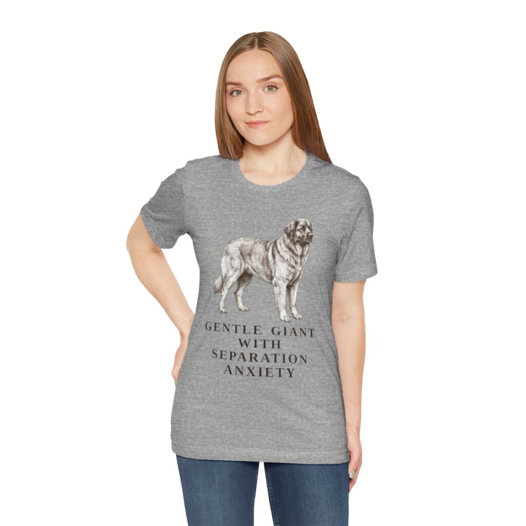 Leonberger Humor Shirt, Vintage Dog Sketch Tee, Dog Humor Gift