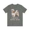 Lhasa Apso Dad Shirt, Vintage Dog Sketch Tee, Dog Dad Gift