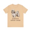 Lhasa Apso Dad Shirt, Vintage Dog Sketch Tee, Dog Dad Gift