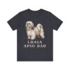 Lhasa Apso Dad Shirt, Vintage Dog Sketch Tee, Dog Dad Gift
