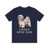Lhasa Apso Dad Shirt, Vintage Dog Sketch Tee, Dog Dad Gift