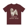 Lhasa Apso Dad Shirt, Vintage Dog Sketch Tee, Dog Dad Gift