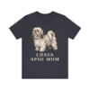 Lhasa Apso Mom Shirt, Vintage Dog Sketch Tee, Dog Mom Gift Lhasa Apso Mom Shirt, Vintage Dog Sketch Tee, Dog Mom Gift