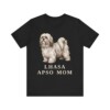 Lhasa Apso Mom Shirt, Vintage Dog Sketch Tee, Dog Mom Gift Lhasa Apso Mom Shirt, Vintage Dog Sketch Tee, Dog Mom Gift
