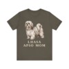 Lhasa Apso Mom Shirt, Vintage Dog Sketch Tee, Dog Mom Gift Lhasa Apso Mom Shirt, Vintage Dog Sketch Tee, Dog Mom Gift