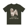 Lhasa Apso Mom Shirt, Vintage Dog Sketch Tee, Dog Mom Gift Lhasa Apso Mom Shirt, Vintage Dog Sketch Tee, Dog Mom Gift