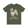 Lhasa Apso Mom Shirt, Vintage Dog Sketch Tee, Dog Mom Gift Lhasa Apso Mom Shirt, Vintage Dog Sketch Tee, Dog Mom Gift