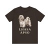Lhasa Apso Lover Shirt, Vintage Dog Sketch Tee, Dog Lover Gift