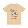 Lhasa Apso Lover Shirt, Vintage Dog Sketch Tee, Dog Lover Gift