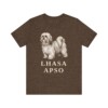 Lhasa Apso Lover Shirt, Vintage Dog Sketch Tee, Dog Lover Gift